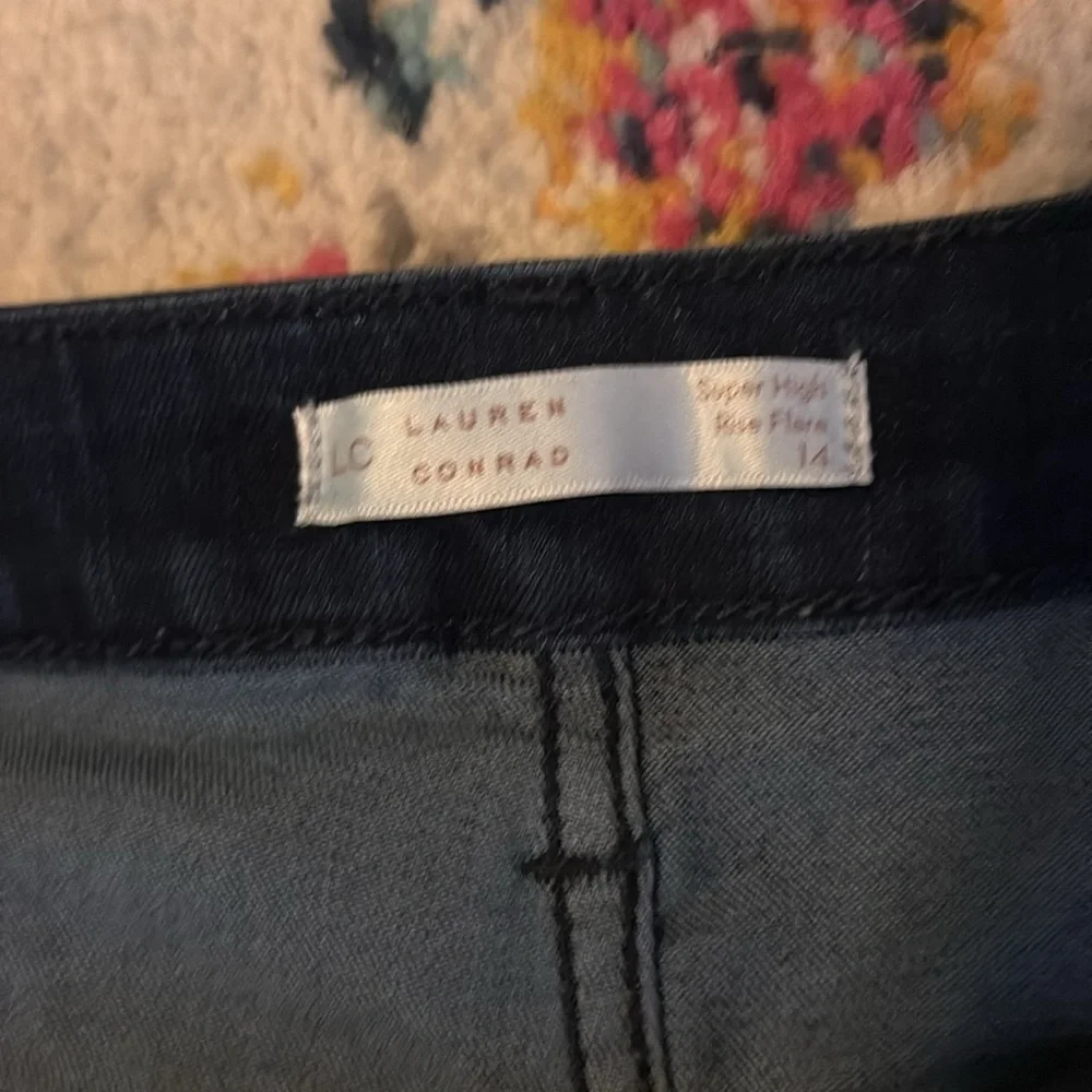 Lauren Conrad Jeans trouser highwaisted fit flare - Picture 3 of 6